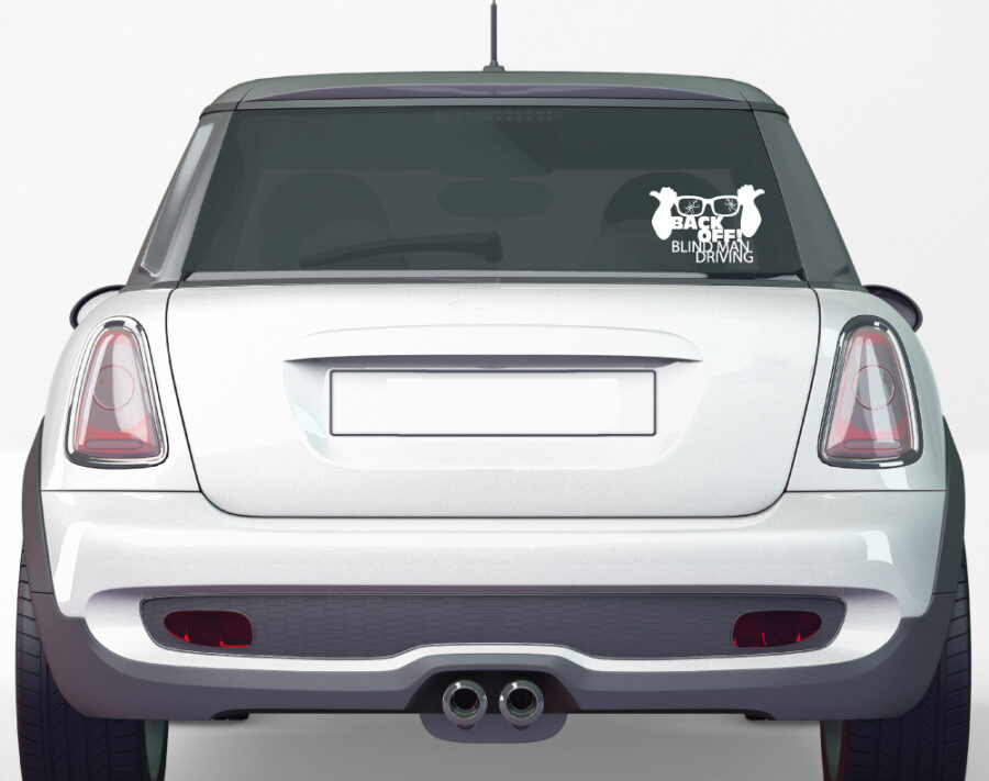 Back off Sticker - Image 3