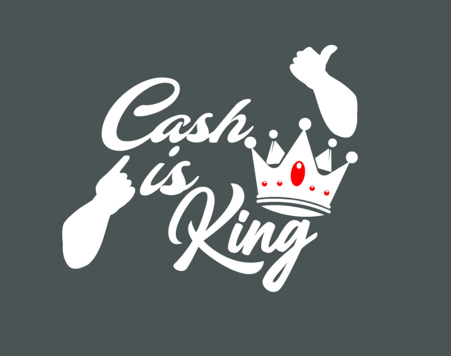 Cash Is King Sticker - Image 4