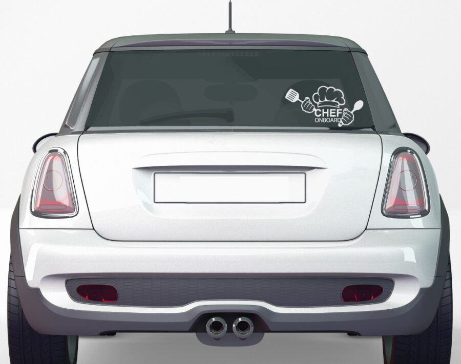 Chef Onboard Sticker