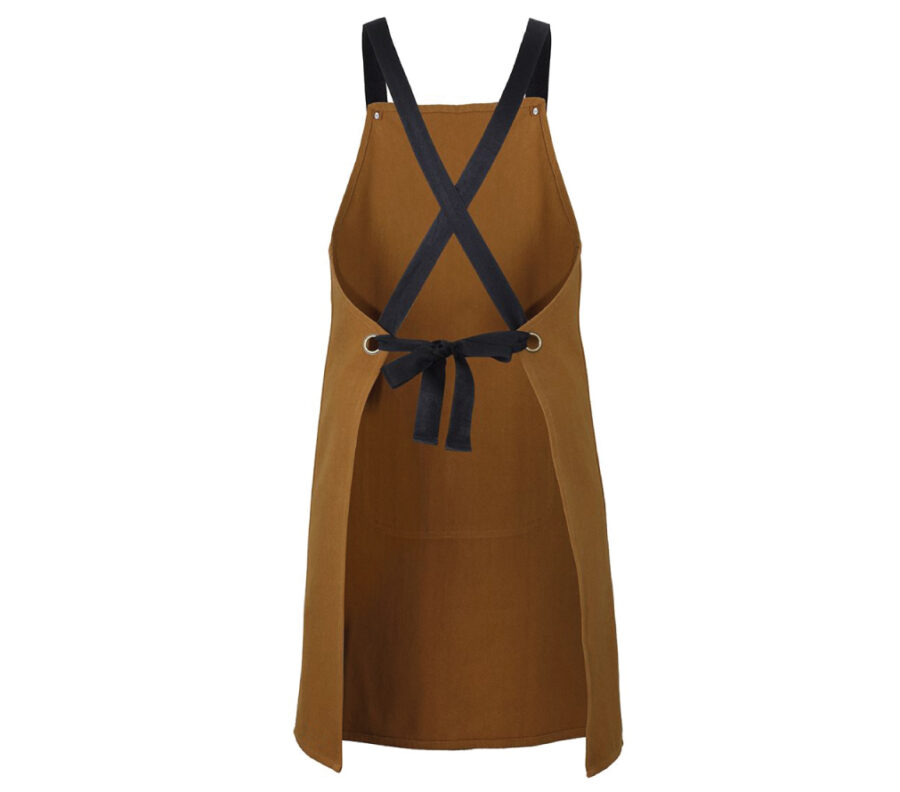 Emojime Cross Back Canvas Apron - Image 2