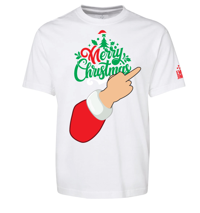 Merry Christmas Middle Finger Salute - Image 3