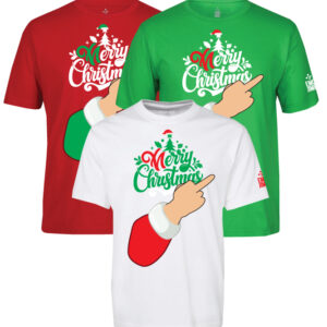 Merry Christmas Middle Finger Salute