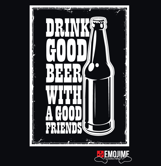 Drink Good Beer T-shirt - Image 2