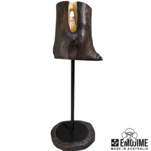 Side split table lamp