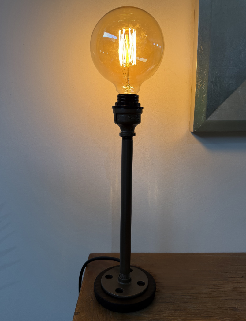 Edison bronze lamp 42 - Image 3